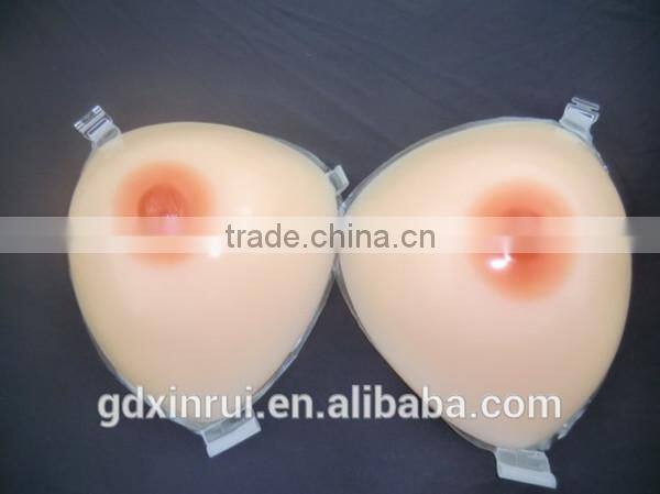Silicone Skin Lifelike Falsies Breast Prostheses for Breast Cancer Operation Silicone Breast Falsies