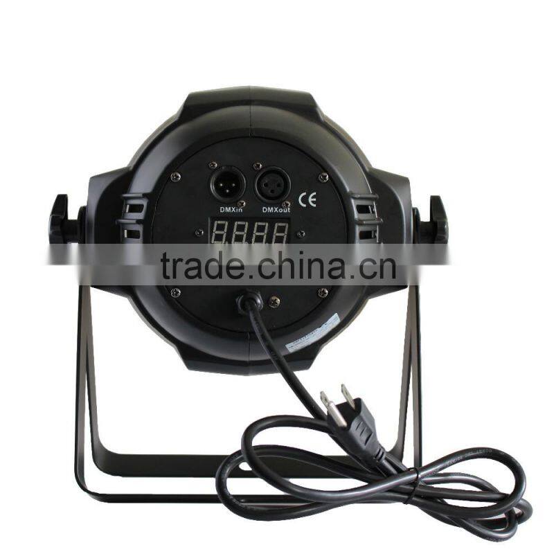 DMX 512 professional stage light rgbwa led 54*3w Aluminum LED par light