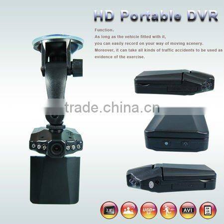 HD Portable DVR h.264 with 2.5 inch LCD monitor