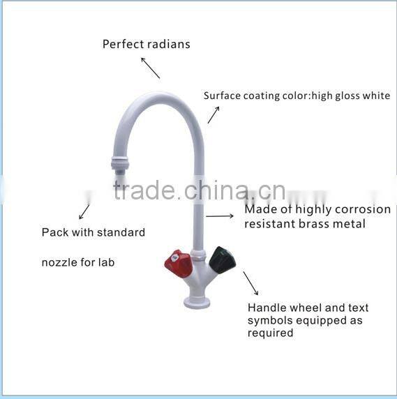 laboratory cold & hot water faucet