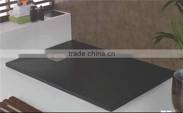 colorful black solid shower tray