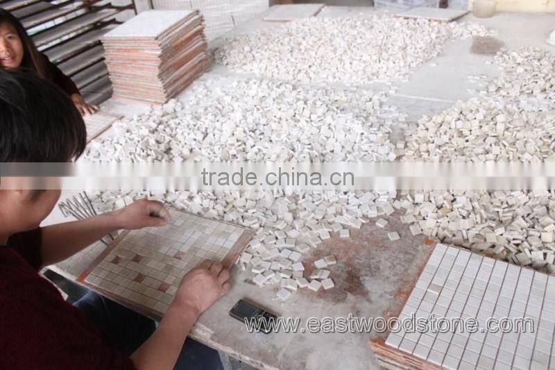 Multcolor Travertine Mosaic tiles