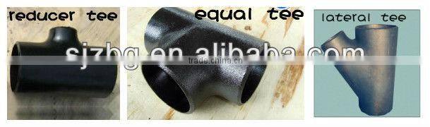 natual gas pipe end equal tee-bg best