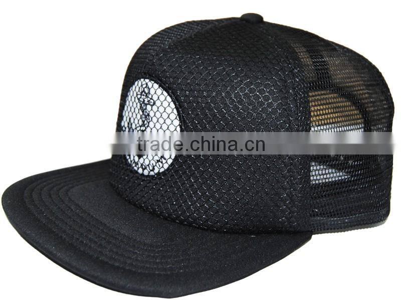 2016 new flat brim snapback mesn dome cap