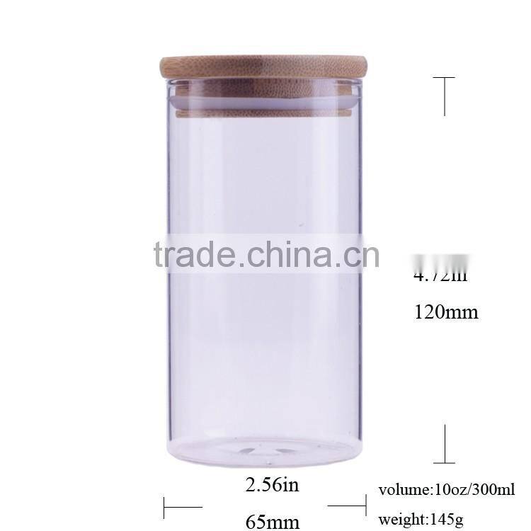 10oz large glass jars with cork lids for sale