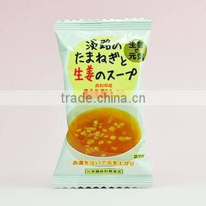 No addictives and no chemical seasoning, Awazi onion with Kouch ginger Freeze-drying soup