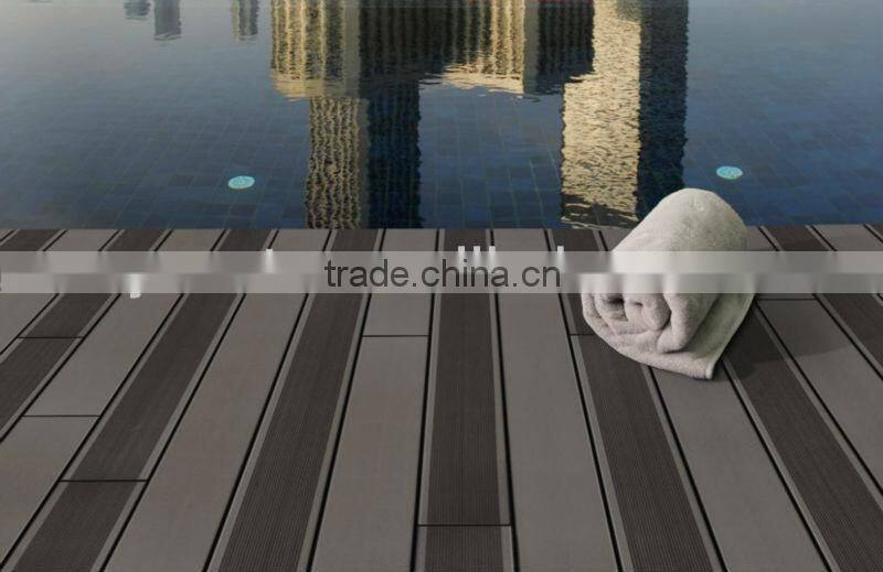 Yuante cheap external decorative PE wood plastic panel wpc wall