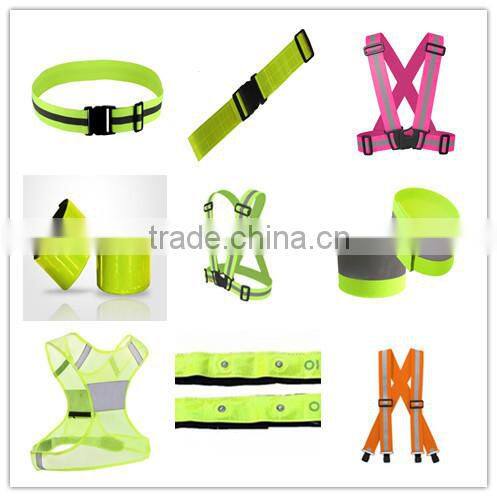 high visibility reflective outdoor lighting arm band led safety band