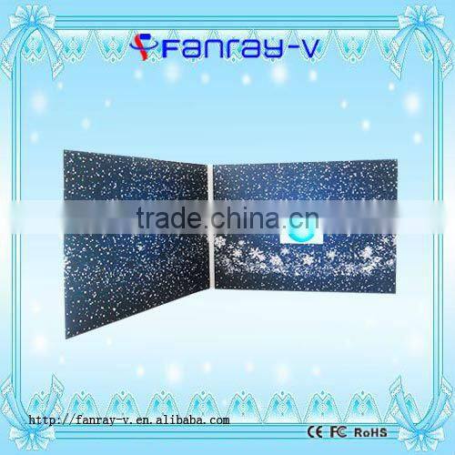 2015 innovative 2.4" customized video businesss card, small video name card