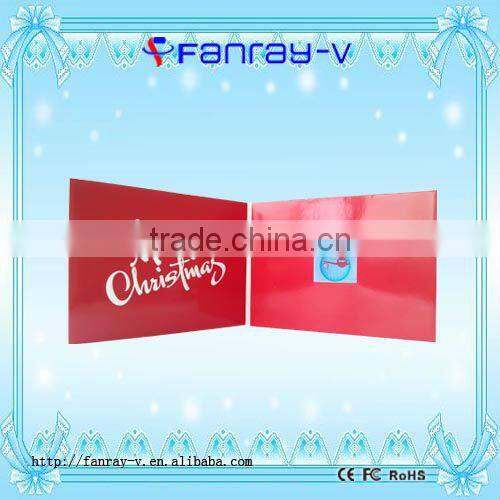 2015 innovative 2.4" customized video businesss card, small video name card
