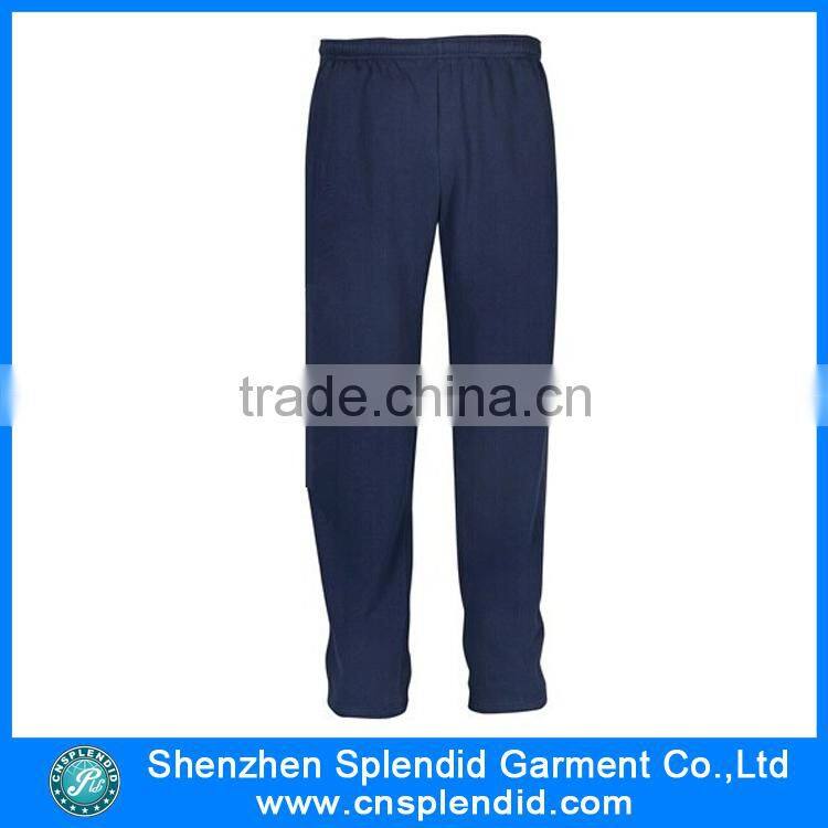China sportswear manufacturer custom cricket sweat pants