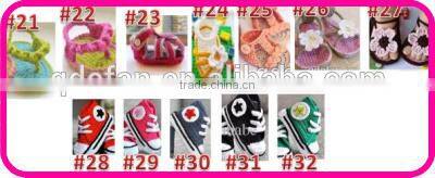 hot sale handmade crochet baby shoes