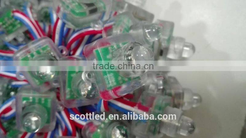 HD highlight ws2801 led pixel string, new product ws2801 transparent led string light