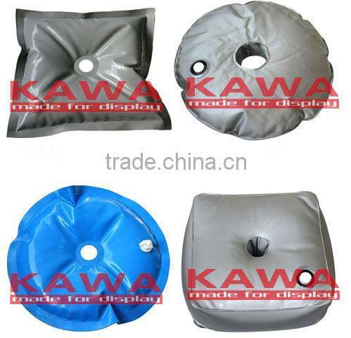 Water bag round deluxe for cross base and outdoor advertising Samples