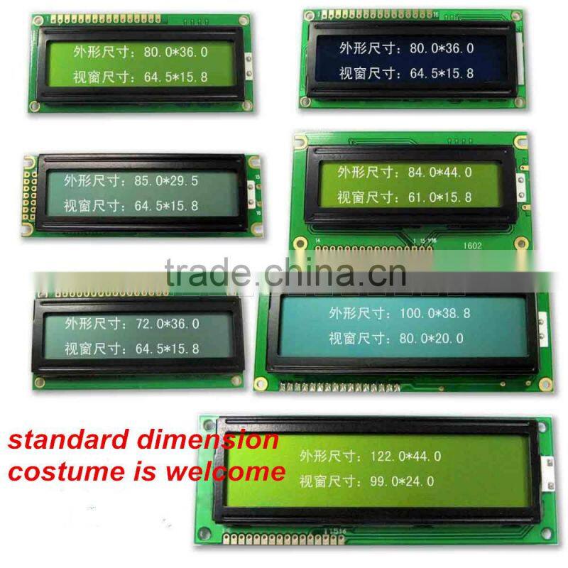 custom-made transparent122*32 128*64 16*2 240*128 dot-matrix cob lcd display led backlight