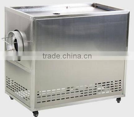 Stainless steel chestnut roasting machine