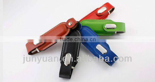 corporate gifts leather usb pendrive key chain