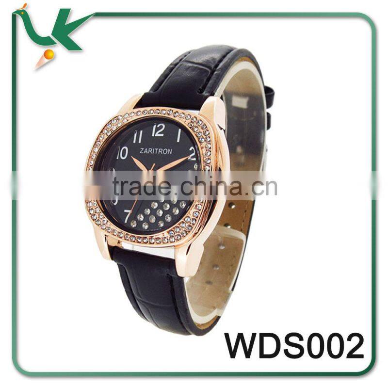 2014 latest PU leather strap wrist woman sex horse smart watch
