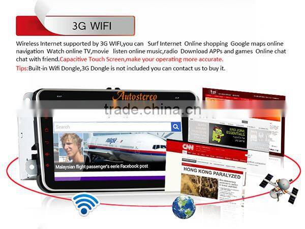 8 inch Android 4.4.4 Special CAR Radio multimedia for Seat Skoda car GPS navigation DVD player car mp3 player