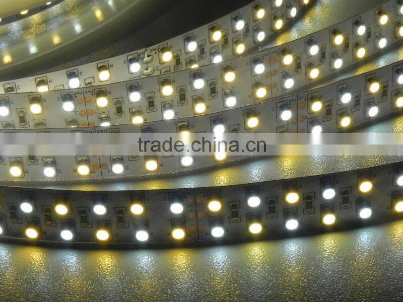 2016 NEW STRIP smd3528 ip20 240led/m strip ww cw indoor strip Double Line