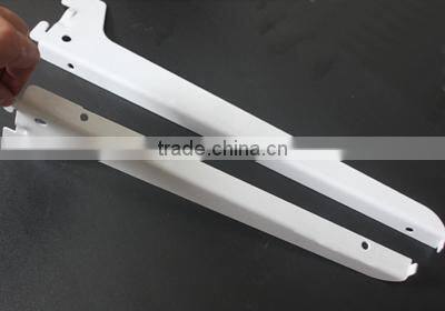 Chrome Floating glass shelf support bracket / hanging shelf hook / wooden board support