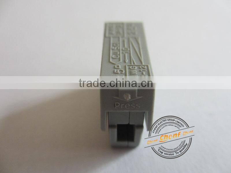 Newest Electrical Push In 0.75-2.5mm2 1 Wire Terminal Connector