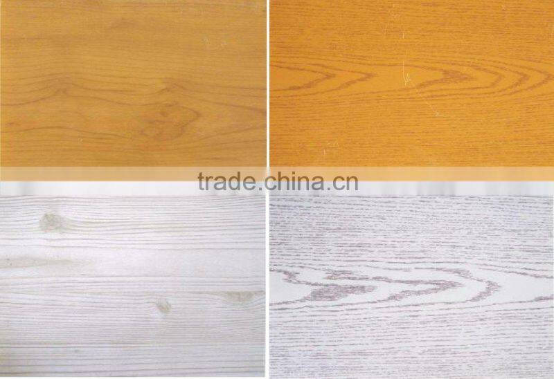 wooden design with middle groove, pvc decorated panel