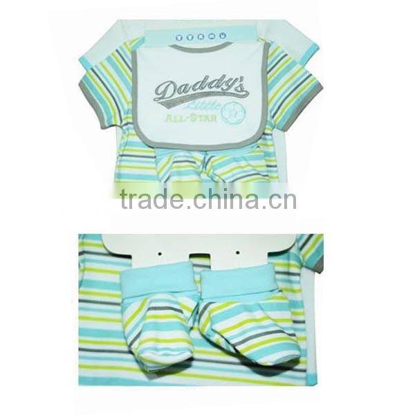 Mixed type and summer baby jumpsuit clothes set