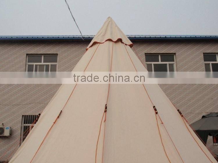 Canvas Fabric Outdoor Teepee Indian Tent
