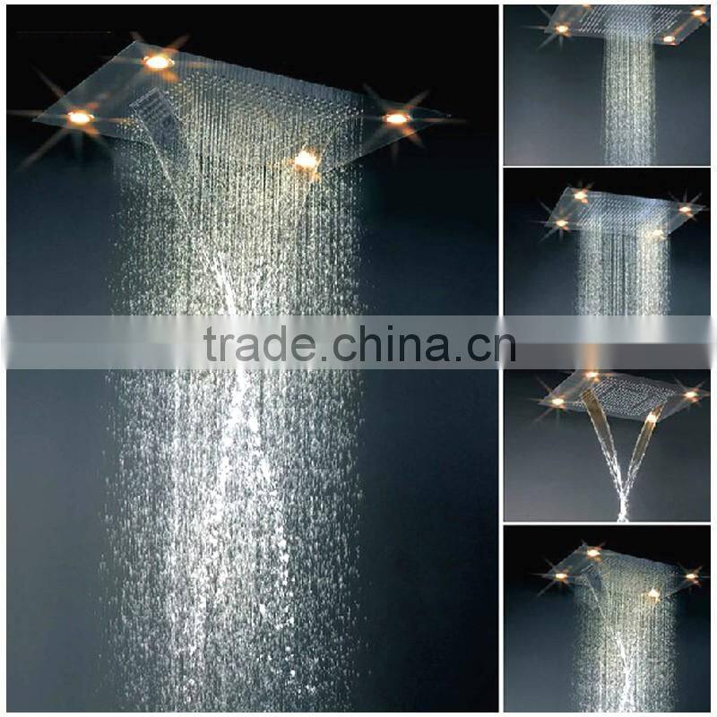 jiangmen factory supply europe style bath shower faucet hot cold water tap floor stand tub faucet set