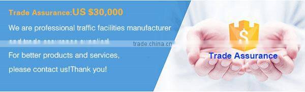 High quality yellow and black road bump