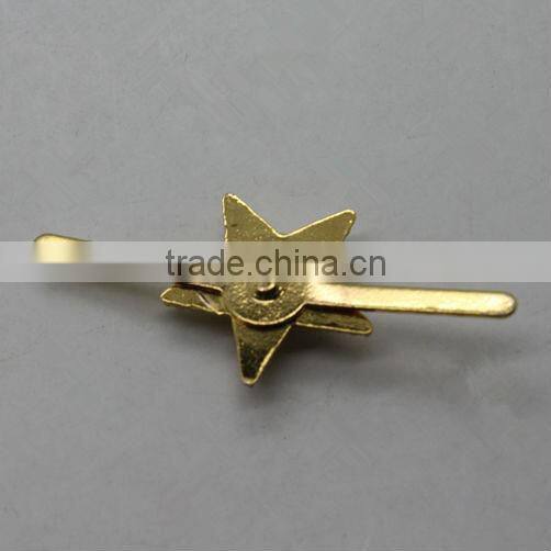 Cute cartoon bear shaped badge for Children/colorful 5C enamel bear lapel badge for promotion