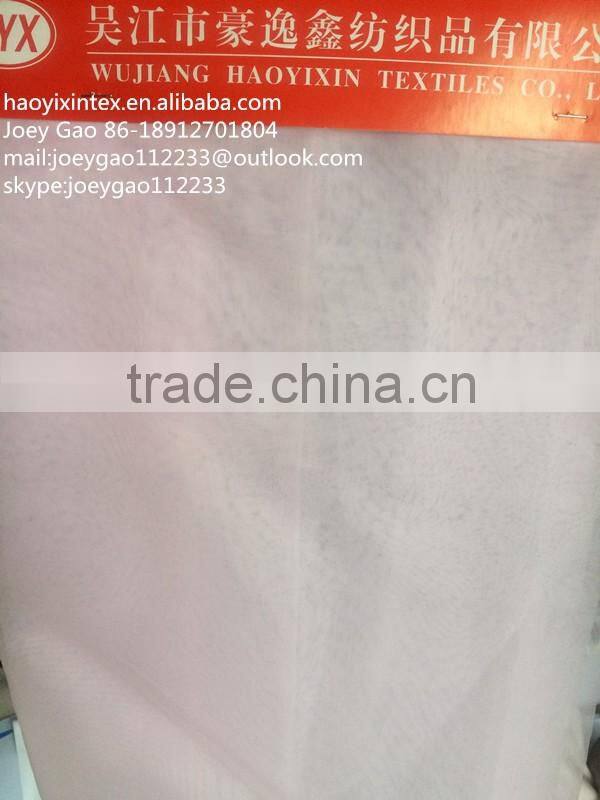 55%Poly45%Nylon Organza Fabric