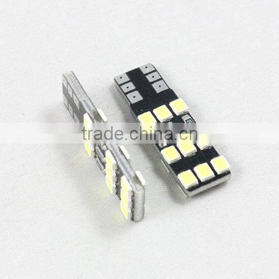 wholesale led interior light 3528 194 t10 w5w white 18 smd led t10 xenon bulb for car