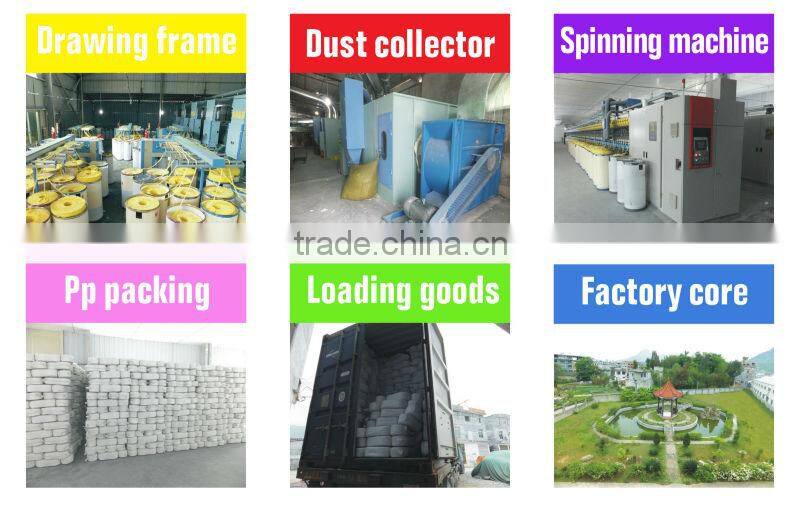 Open end recycled cotton carded yarn for pet toys