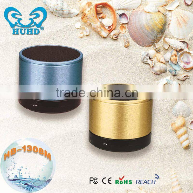 Waterproof Wireless Bass Stereo Mini Bluetooth Speaker With Mic HB-1308M