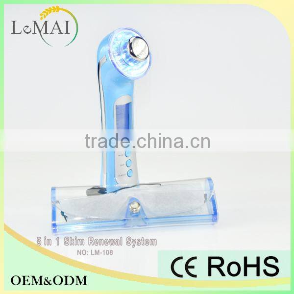 high frequency ultrasonic galvanic facial massager as seen on tv