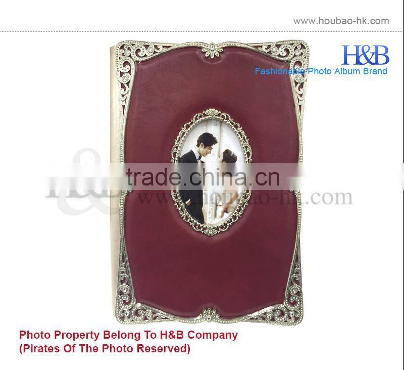 H&B NEW STYLE 8*12 leather cover italian wedding albums