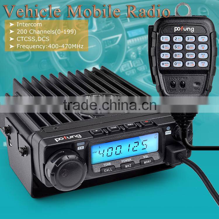 China Cheap UHF 400-470MHz 50W 200 Channel Mobile Radio CTCSS/DCS Pofung Baofeng Mobile Car radio BF-9500