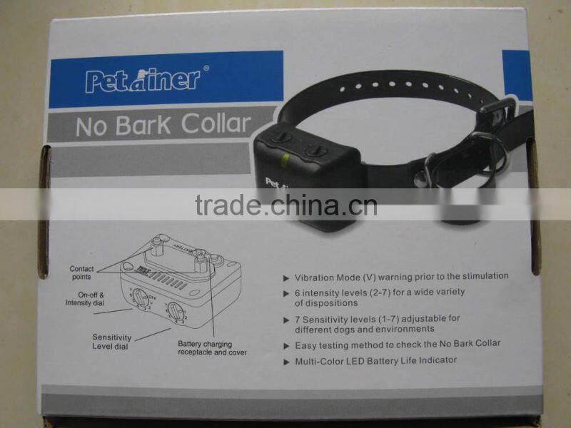 Remote dog training collar no bark collar anti bark collar PET850