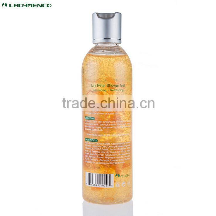 YESNOW Shower Gels Skin whitening shower gel real flower body care Good mood flower essential oil bath dew