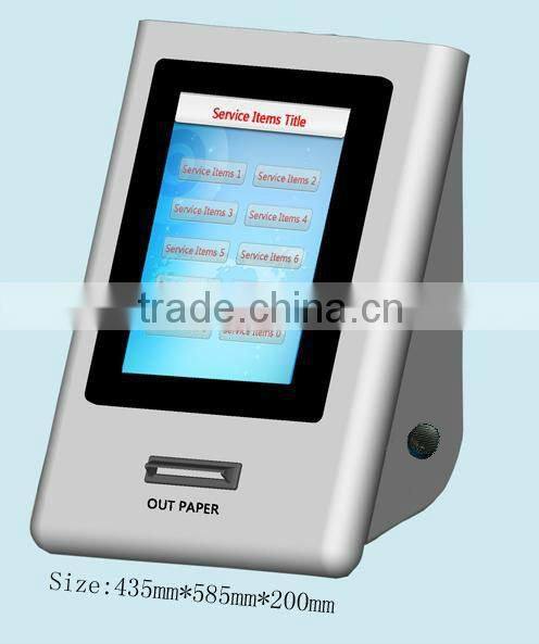 queue management systems wireless or wire communication