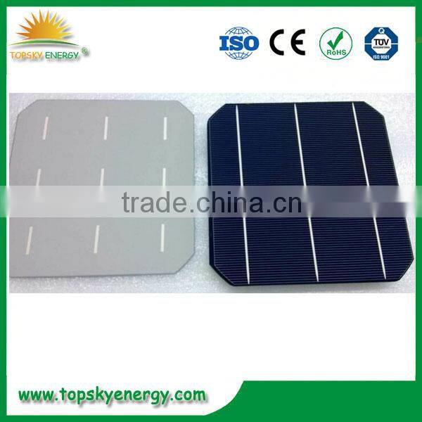 6'' mono solar cell, 19.80% Efficiency 4.72w NSP mono solar cell