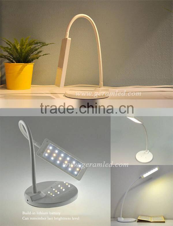 Factory Direct Sale Rechargeable LED Table Lamp