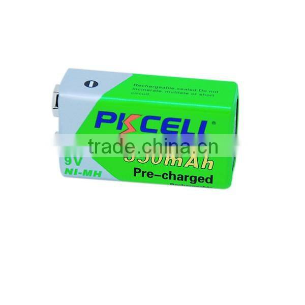 NI-MH battery 350mAh 9V low self -discharge battery cell