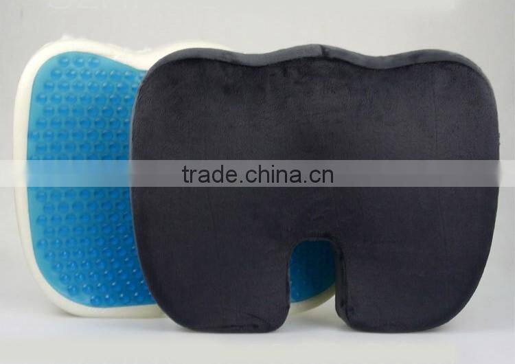Wholesale Office Car Menmory Foam Cool Gel Seat Cushion