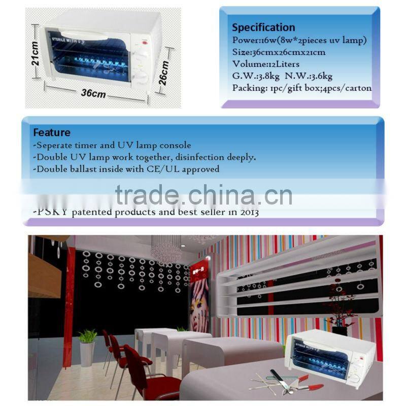 New Design 12L UV Sterilizer/Bottle UV Sterilizer/Beauty Tool UV Sterilizer