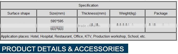 China supplier polystyrene decorative building material prices ceiling tiles