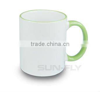 Sublimation Ceramic Color Rim Mug (SFS-MG03)