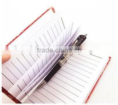 chinese style cloth coated notebook
